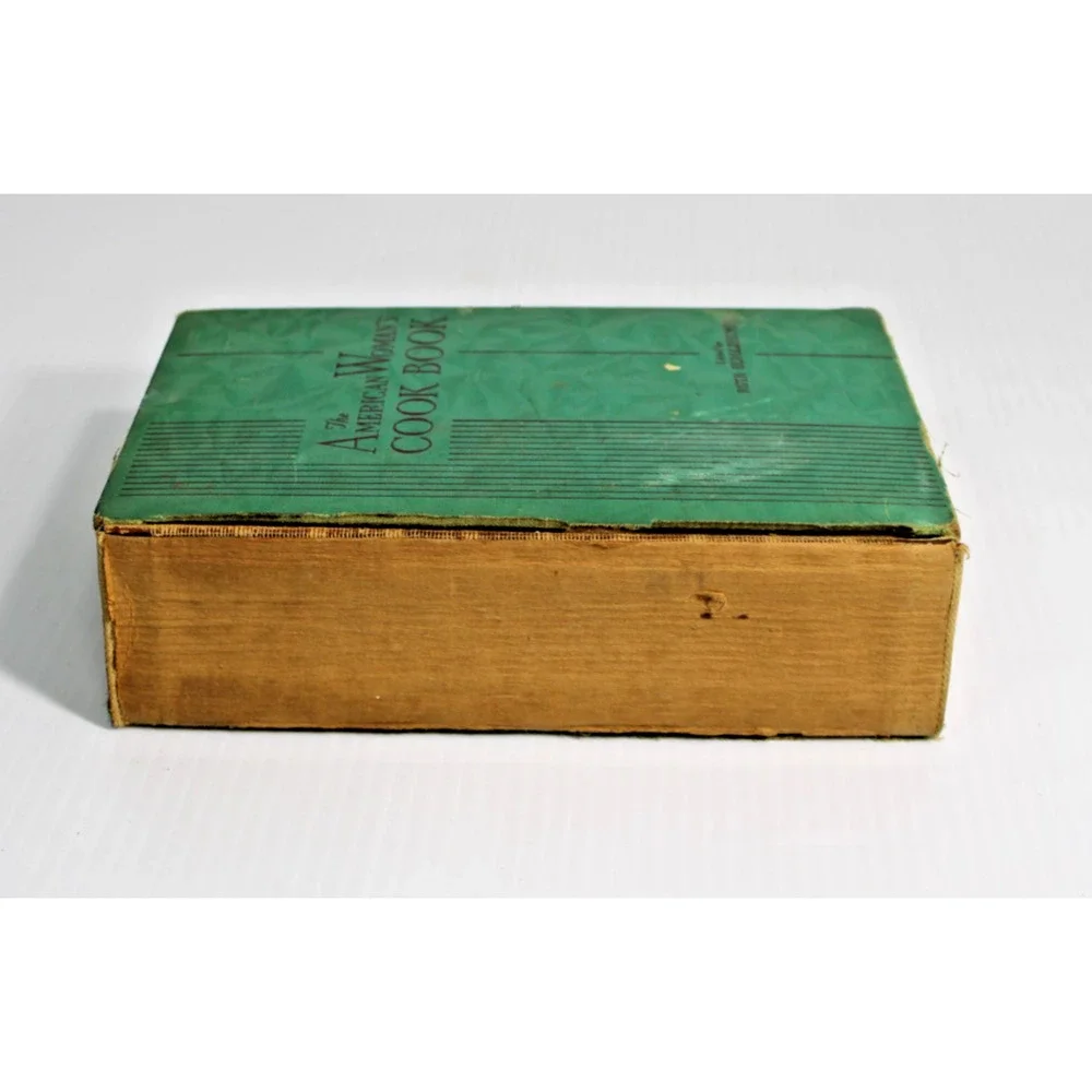 Vintage 1939 The American Woman's Cook Book Hardcover Thumb Indexed